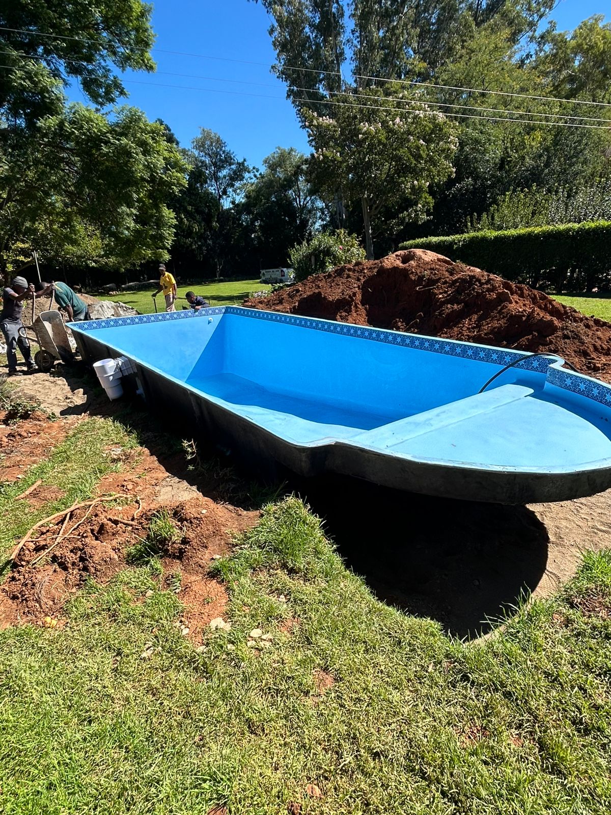 Pool Installation Project 1
