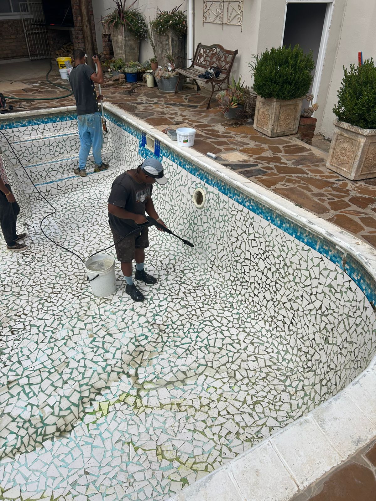 Pool Regrouting
